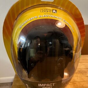 Impact Sports Shooters Electronic Earmuff - Black